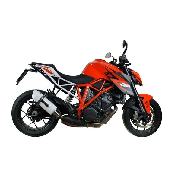 Silencieux GPR ALBUS WHITEKTM 1290 1290 SUPER DUKE R ABS – 2017 – 2019Ref : KTM.96.ALB / E4.KTM.96.ALBE4