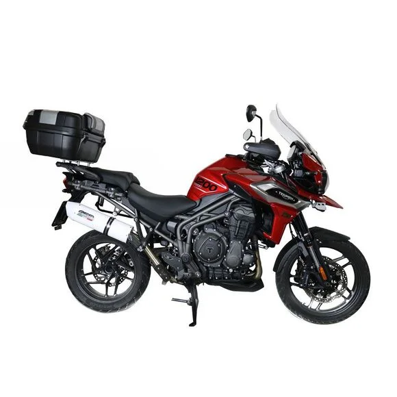 Silencieux GPR ALBUS WHITETRIUMPH 1200 TIGER 1200 EXPLORER ABS – 2011 – 2016Ref : T.91.ALB