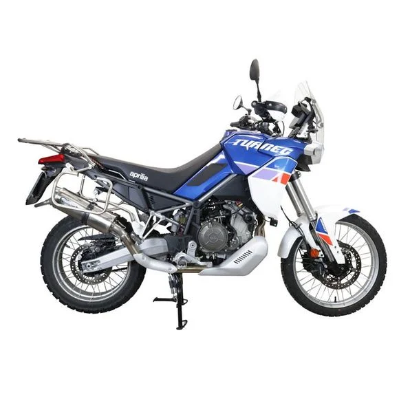 Silencieux GPR DUAL INOX – GrisAPRILIA 660 TUAREG 660 – 2021 – 2024Ref : GPR0482 / E5.A.77.DUAL.IO