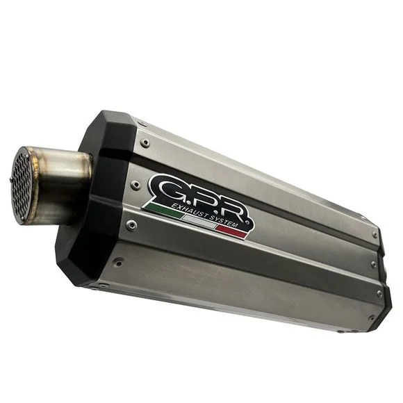 Silencieux GPR DUNE TITANIUM – GrisBMW 750 F 750 GS ABS (0B08) – 2021 – 2024Ref : GPR0502 / E5.BM.95.DNTIT