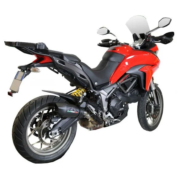 Silencieux GPR GP EVO4 BLACK TITANIUM – Gris / NoirDUCATI 937 MULTISTRADA V2 – 2022 – 2024Ref : GPR0575 / E5.D.138.GPAN.BLT