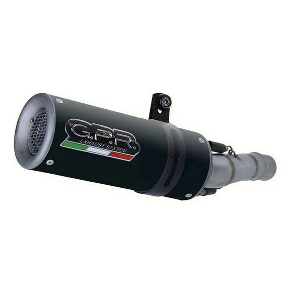 Silencieux GPR M3 BLACK TITANIUMSUZUKI 1000 GSX-S 1000 F ABS – 2017 – 2021Ref : E4.S.194.M3.BT