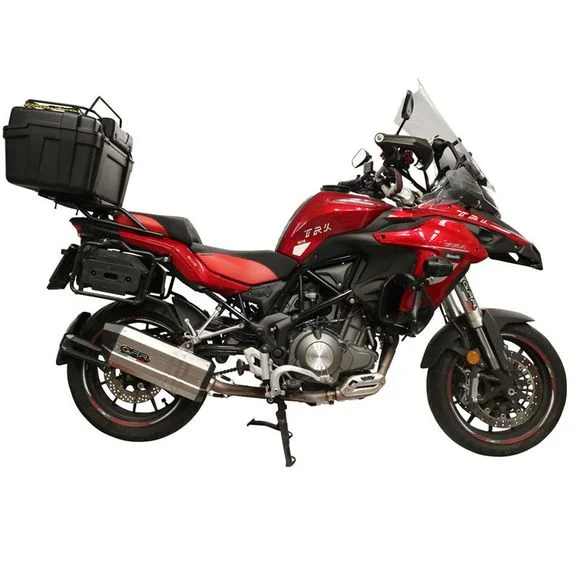 Silencieux GPR SONIC – GrisBENELLI 500 TRK 502 – 2021 – 2025Ref : GPR0404