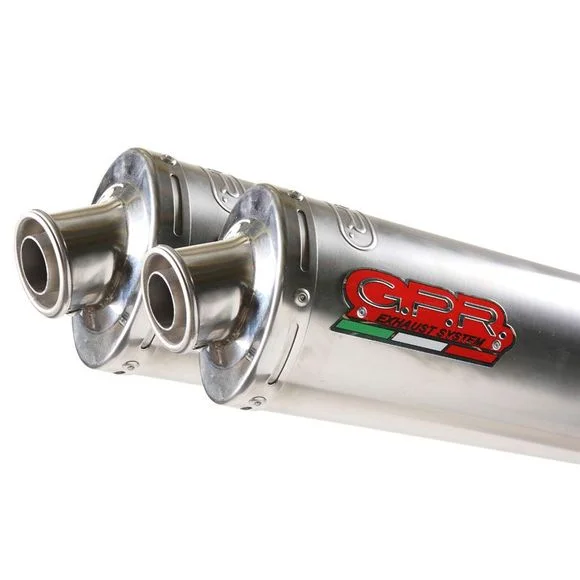 Silencieux GPR TITANIUM OVAL DOUBLEMOTO MORINI 1200 1200 CORSARO – 2005 – 2010Ref : MO.1.TO