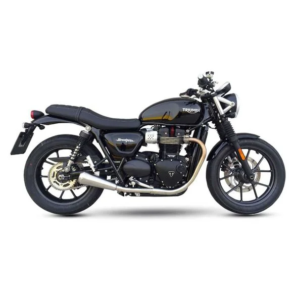 Silencieux Ixil IRONHEAD Conique MATT INOX – Gauche Ref : IL0207 / OT461SS