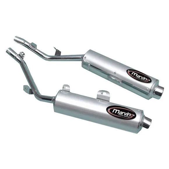 Silencieux Marving embout chrome – Gris Ref : 01Y2167