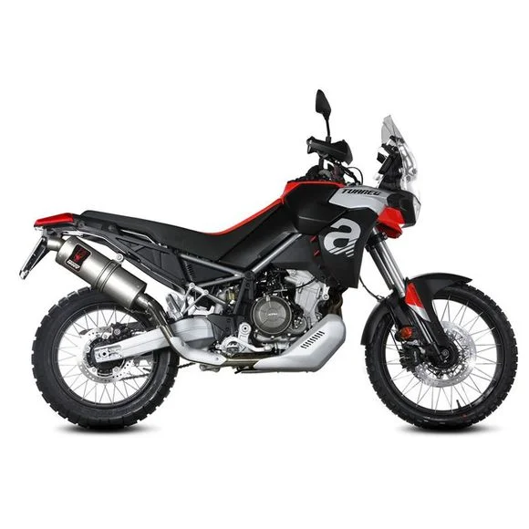 Silencieux Mivv DAKAR INOX – GrisAPRILIA 660 TUAREG 660 – 2021 – 2024Ref : MV9809 / 1116609