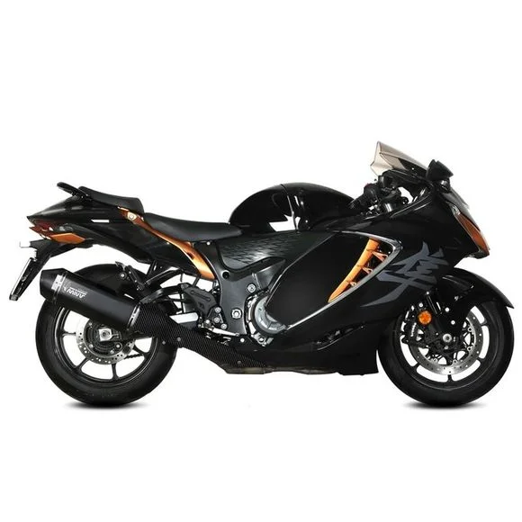 Silencieux Mivv SPEED EDGE TITANE NOIR – Gris / NoirSUZUKI 1300 GSX 1300 HAYABUSA R ABS – 2021 – 2024Ref : MV9878 / 1124807001