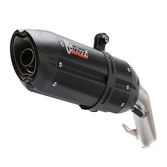 Silencieux Mivv Suono Inox noir embout carbone Ref : 76021397 / 1089367001