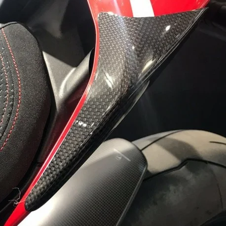 Sliders de coque arriere R&G RACING carbone Ducati PANIGALE V2 PANIGALE V4 2018-2021