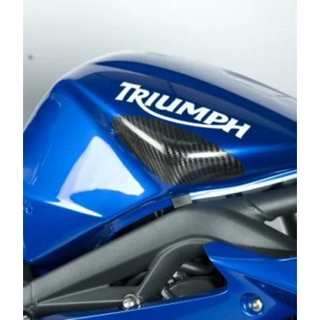 Sliders de reservoir R&G RACING carbone Triumph