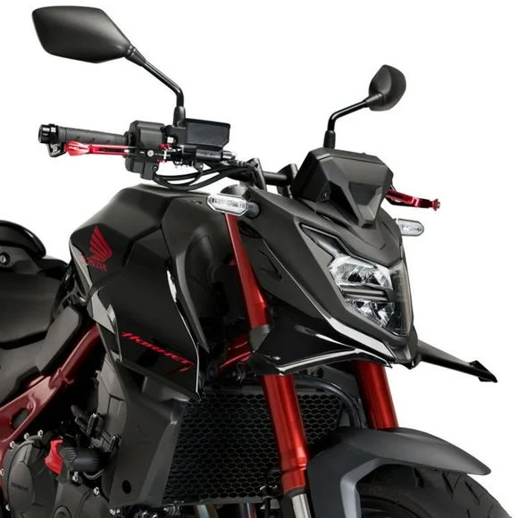 Spoiler Puig AILERONS DOWNFORCE FRONTAUX – NoirHONDA 750 CB 750 HORNET – 2023 – 2025Ref : PUI0547