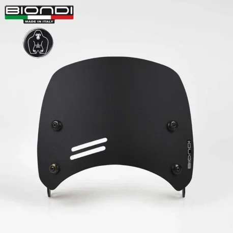 SPORT WINDSHIELD SATIN BLACK GUZZI BIONDI