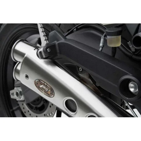 STAINLESS STEEL LOW EXHAUST HOMOLOGATED DOUBLE STAINLESS STEEL