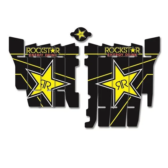 Stickers grille de radiateur Blackbird ROCKSTAR ENERGY Ref : 78102496 / 1054041