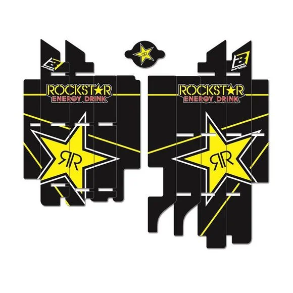 Stickers grille de radiateur Blackbird ROCKSTAR ENERGYSUZUKI 450 RM-Z 450 – 2018 – 2023Ref : 78102417 / 1054058