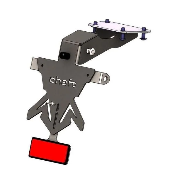 Support de plaque Chaft NOIR – Noir Ref : CF0248 / UL167