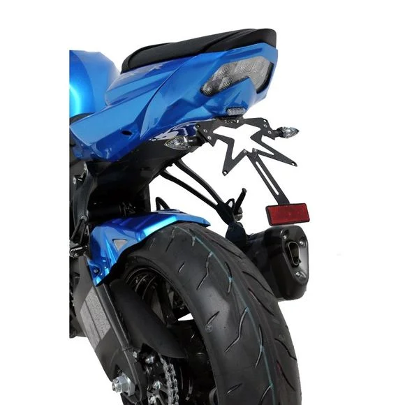 Support de plaque Ermax KAWASAKI ZX 6R – Blanc Ref : EM0814