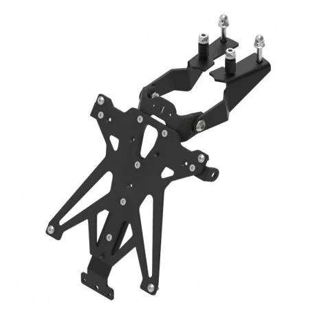 Support de plaque LIGHTECH reglable KAWASAKI Z800 Z800E 2013-2016