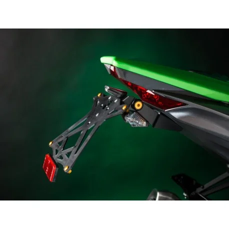 Support de plaque LIGHTECH reglable KAWASAKI ZX6R 2013-2018 ZX10R 2008-2010