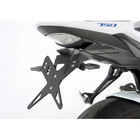 Support de plaque PROTECH X-SHAPE SUZUKI GSR 750 2011-2016