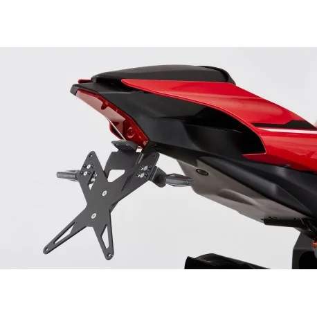 Support de plaque PROTECH X-SHAPE YAMAHA YZF-R6 2017-2020