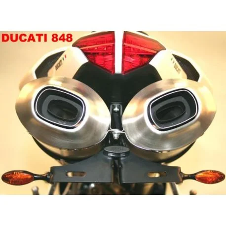 Support de plaque R&G Racing 848 2008-2014 / 1098 / S / R 07/11 / 1198 2008-2013