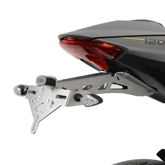 Support de plaque R&G Racing argent Ref : RGR00031A / 1106912