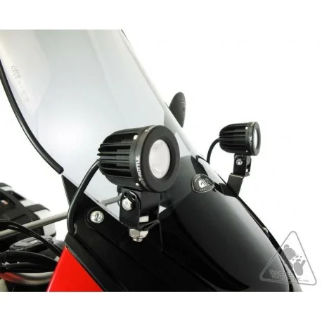 Support eclairage additionnel moto DENALI Kawasaki KLR 650