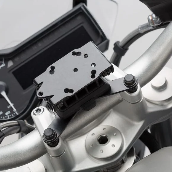 Support GPS SW-MOTECH – pontet de guidon – Noir Ref : GPS.07.646.11302/B