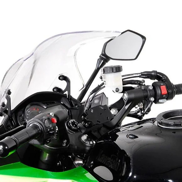 Support GPS SW-MOTECH – pontet de guidon – Noir Ref : GPS.08.646.10300/B