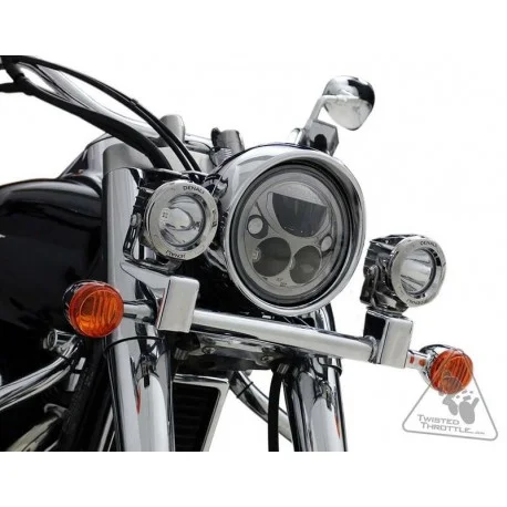 Support optique de phare moto DENAL kit adaptateur phare M7 Suzuki