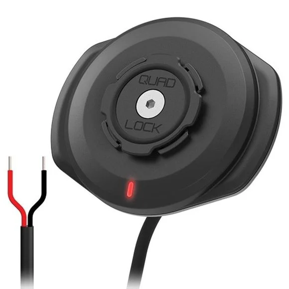 Support Smartphone Quad Lock CHARGEUR A INDUCTION Waterproof V2 – Compatible 12/24V – Noir Ref : QDL0213 / 1125263