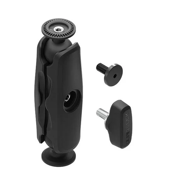 Support Smartphone Quad Lock QLP-360-DPS bras double pivot court (51mm) Universel – Noir Ref : QDL0102 / 1118120