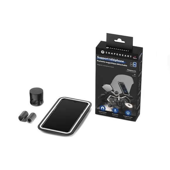Support Smartphone Shapeheart MAGNETIQUE VISEE POUR RETRO TAILLE XL Universel Ref : SPH-RETRO.XL / SPH-MIRROR-PRO-XL