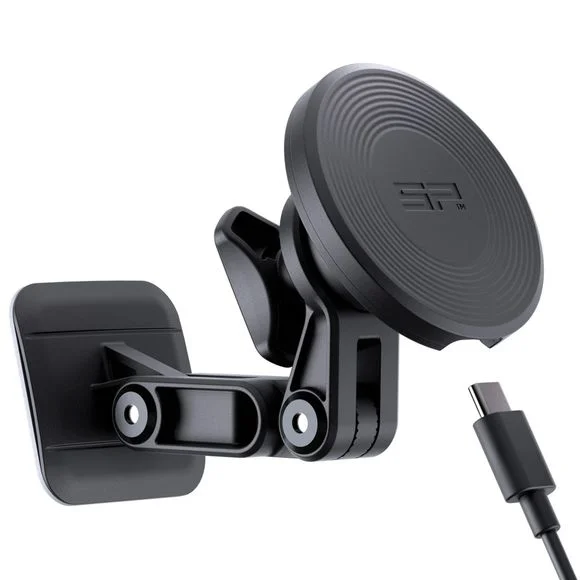 Support Smartphone SP Connect Adhésif avec chargeur Pro SPC + – Noir Ref : SPC0242 / SPC52838