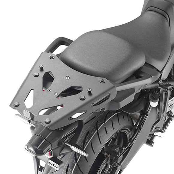 Support top case Kappa Aluminium Monokey Noir Ref : KRA2159