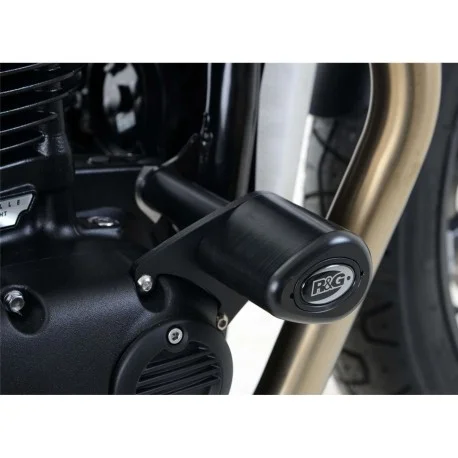 Tampons de protection R&G RACING Aero TRIUMPH THRUXTON STREET TWIN BONNEVILLE T120