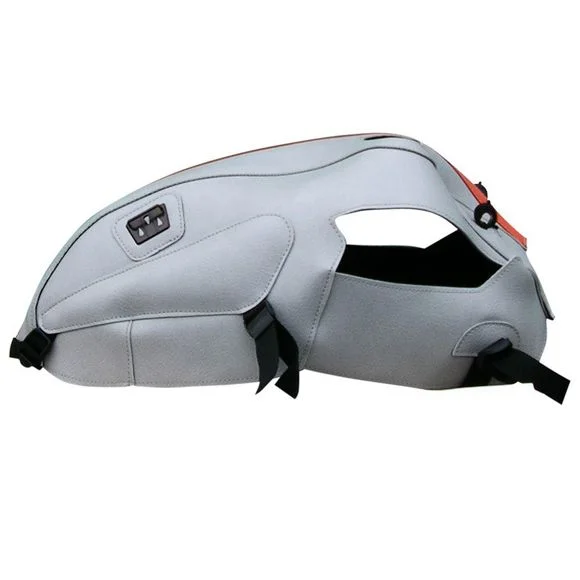 Tapis de réservoir Bagster Gris Clair/Bande OrangeTRIUMPH 865 THRUXTON 865 EFI – 2008Ref : 1426Q