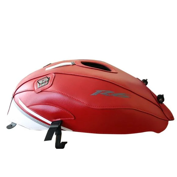 Tapis de réservoir Bagster Rouge/Déco BlancheYAMAHA 600 YZF-R6 (RJ15) – 2009Ref : 1553D