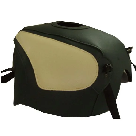 Tapis de réservoir Bagster Vert Foncé/Créme Ref : 1238J