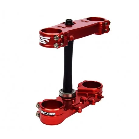 Te de fourche SCAR rouge offset standard – Honda