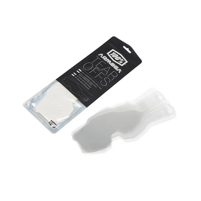 Tear Offs ARMEGA Standard – 50 Unités