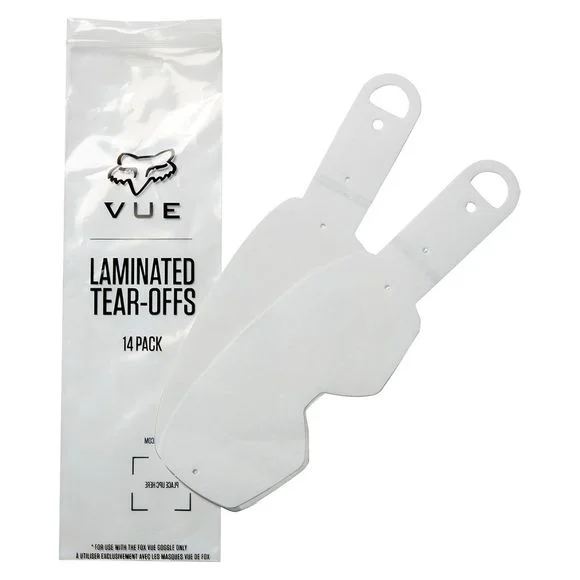 Tear-offs Fox YOUTH AIRSPACE/MAIN II – LAMINATED – CLEAR – Incolore Ref : FX2702 / 25379-012-OS