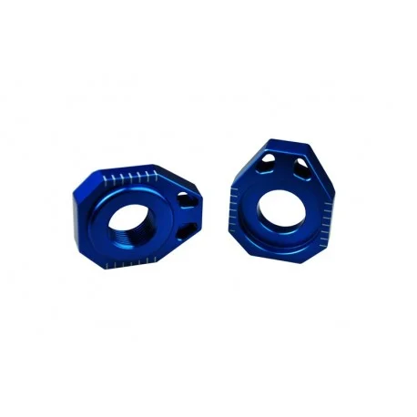 Tendeur de chaine SCAR bleu KTM/Husqvarna