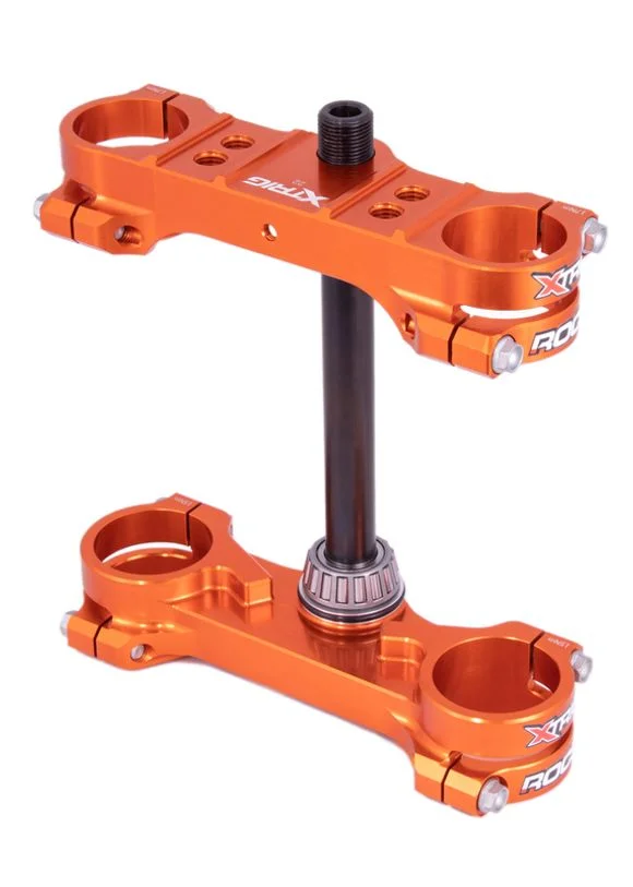 Tés de fourche Xtrig ROCS Tech Offset 22 mm – orange Ref : XT00002A / 1105920