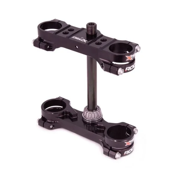 Tés de fourche Xtrig supérieur / inférieur X-Trig ROCS Noir Ref : 1105923