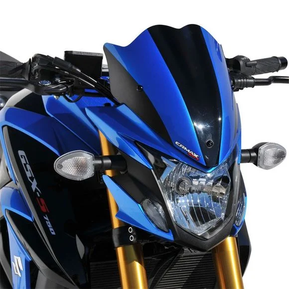 Tête de fourche Ermax SUZUKI GSX S 750 – Bleu / Noir Ref : EM1785