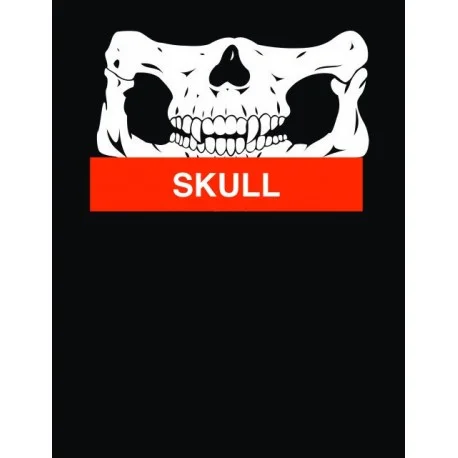 Tour de cou multifonctionnel en microfibres SKULL