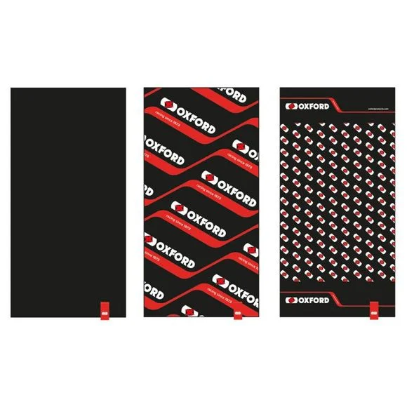 Tour de cou Oxford COMFY 3-PACK RACING – Noir / Rouge Ref : OD0433 / NW153